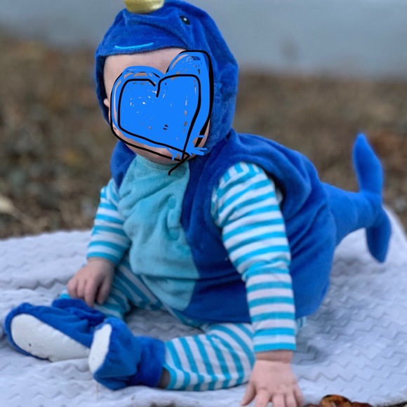Target Baby Narwhal Halloween Costume 6 